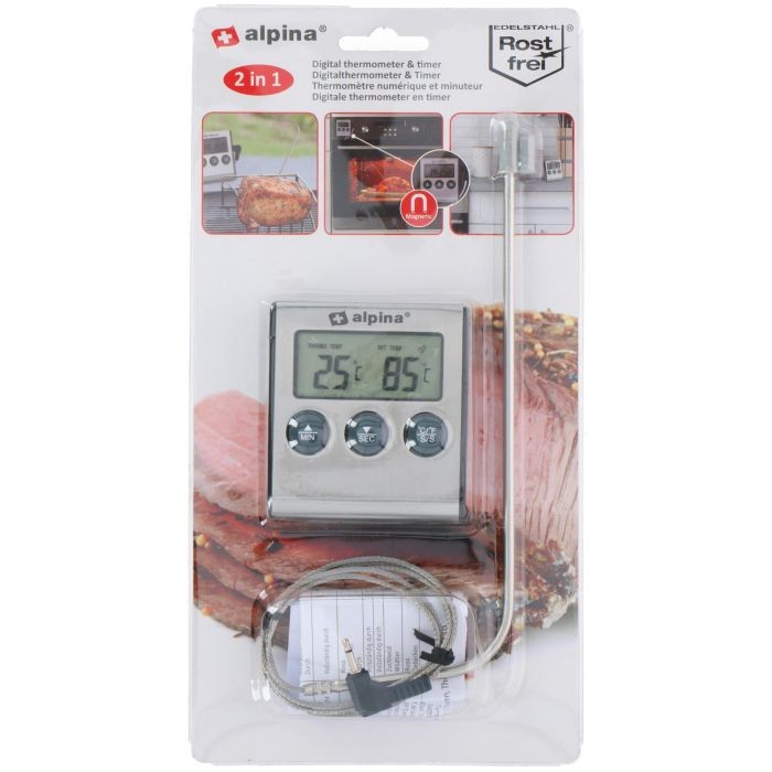Thermometer Digitaal & Timer