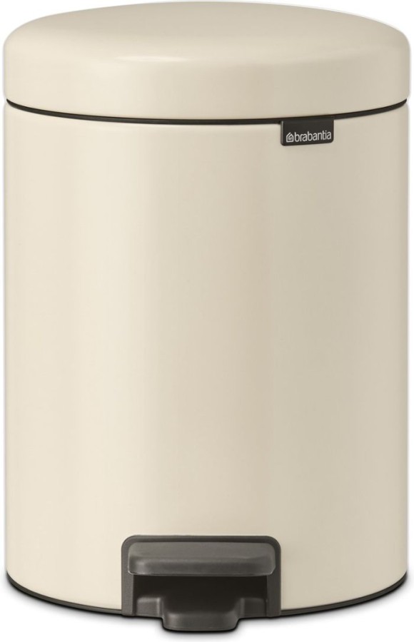 Brabantia New Icon Soft Beige Pedaalemmer 5 Liter