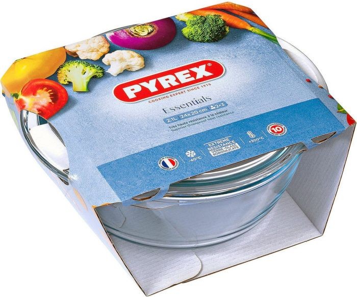 Pyrex Essentials Ovenschaal Met Deksel 2,1l