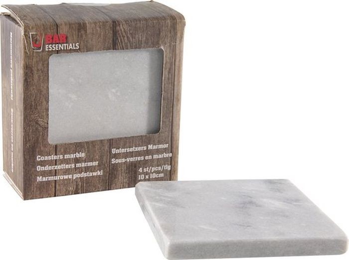 Onderzetters Marmer 10X10cm