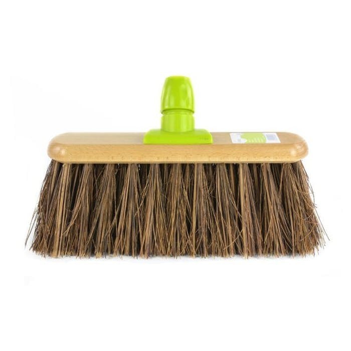 Linea Bassine Houten Straatveger + Anker 30 cm Groen
