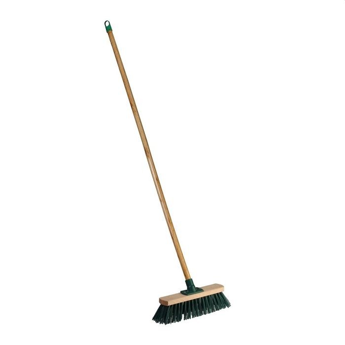 Pro Garden Straatbezem 30x120Cm Met Steel