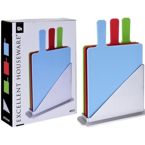 EH Snijplanken set 3 stuks met houder EH Snijplanken set 3 stuks met houder