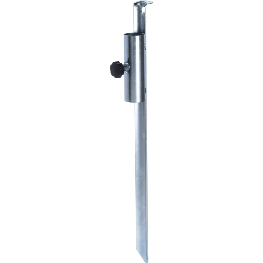 Parasolhouder 49cm Metaal Met Zink Parasolhouder 49cm Metaal Met Zink