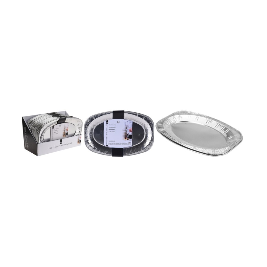 Excellent Houseware Serveerschaal 42,5x28,5Cm 2 Stuks Excellent Houseware Serveerschaal 42,5x28,5Cm 2 Stuks