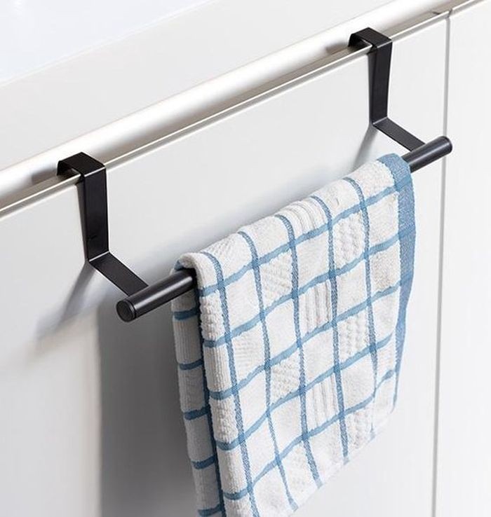Deurhanger 36.5X6X8Cm 142Gr Rvs Zwart Deurhanger 36.5X6X8Cm 142Gr Rvs Zwart