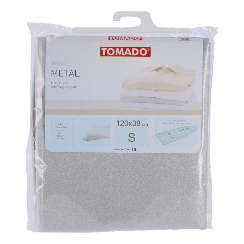 Tomado strijkplankhoes metal 120x30 small Tomado strijkplankhoes metal 120x30 small