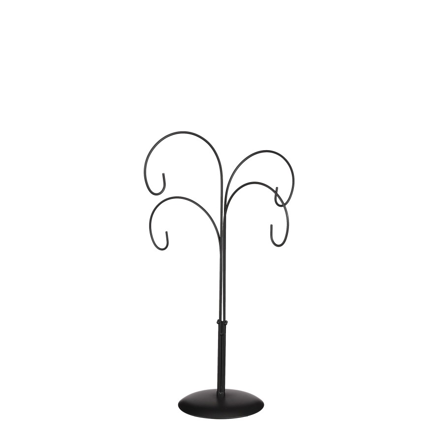 House Of Seasons Kerstdecoratie Standaard Zwart 46x30Cm