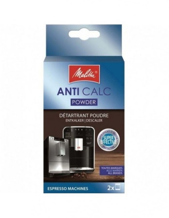 Melitta Anti-Calc ontkalker 2X40Gr. Melitta Anti-Calc ontkalker 2X40Gr.