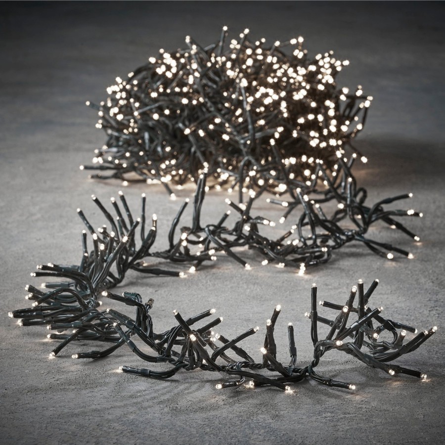 Luca Lighting Cluster Kerstverlichting Classic Wit 768 Led 560cm