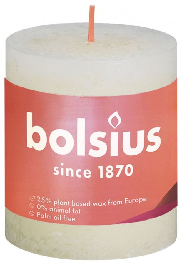 Bolsius Kaars 80X68mm Soft Parel Bolsius Kaars 80X68mm Soft Parel