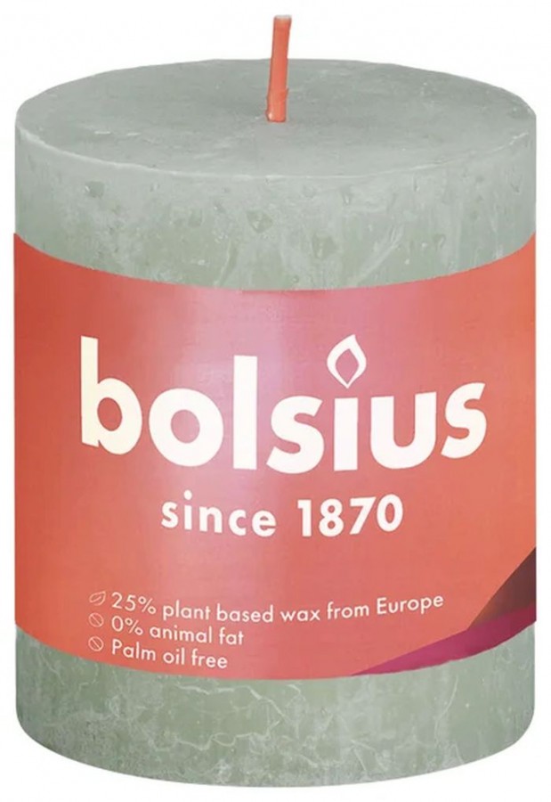 Bolsius Kaars 80X68mm Lichtgroen Bolsius Kaars 80X68mm Lichtgroen