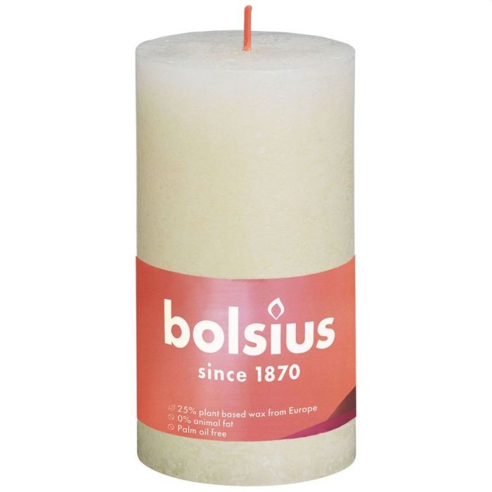Kaars 130X68mm Soft Parel Bolsius