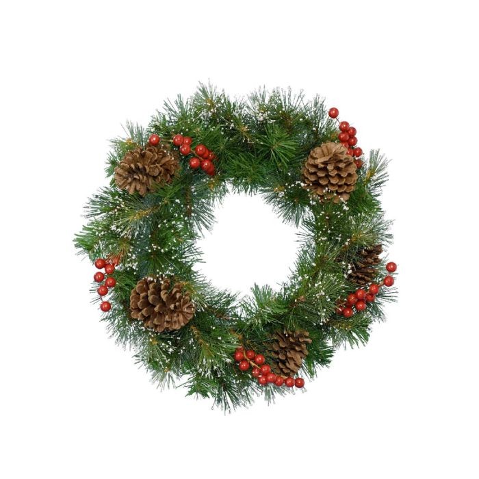 Kerstkrans gevuld