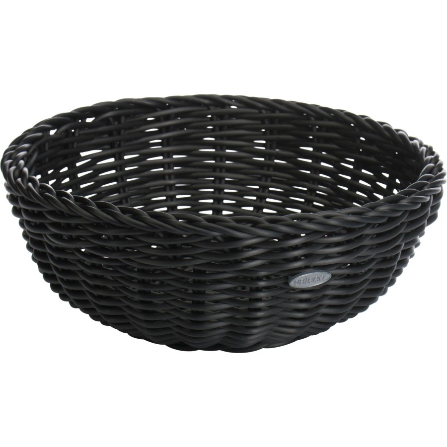 Westmark broodmand rond zwart 23x9cm