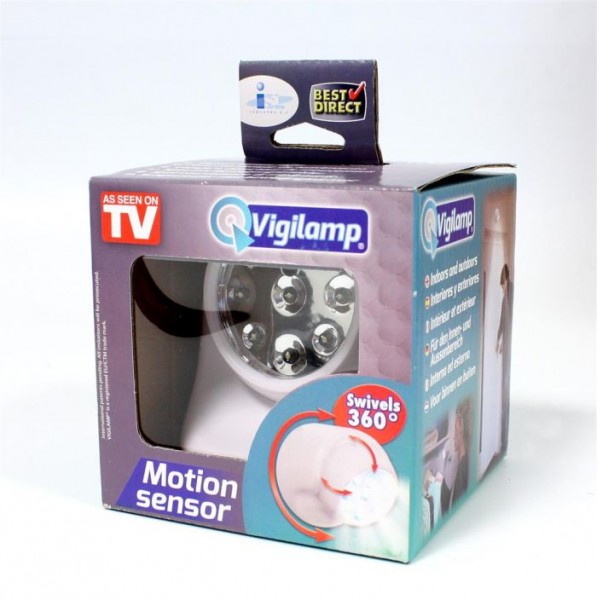 Vigilamp met Motion Sensor