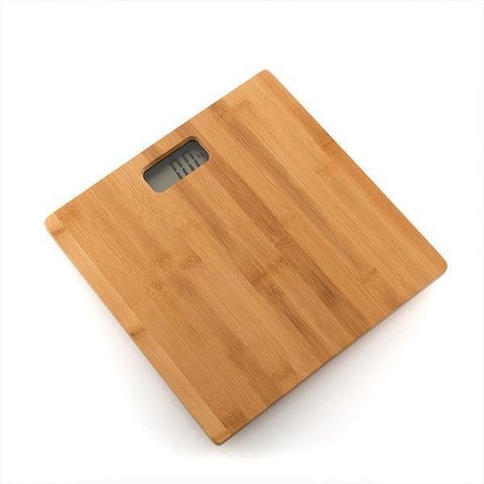 Weegschaal bamboe Weegschaal bamboe