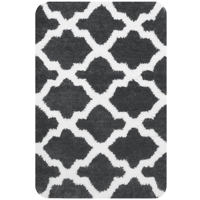 Badmat Antraciet Toulon 60X90cm Badmat Antraciet Toulon 60X90cm