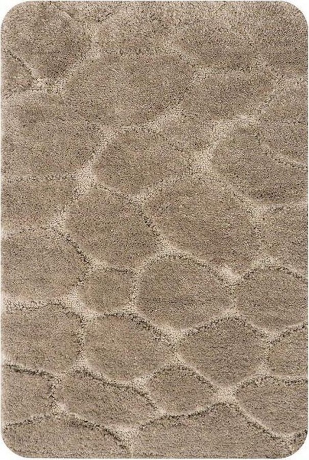 Badmat Bruin Nancy 60X90cm Badmat Bruin Nancy 60X90cm