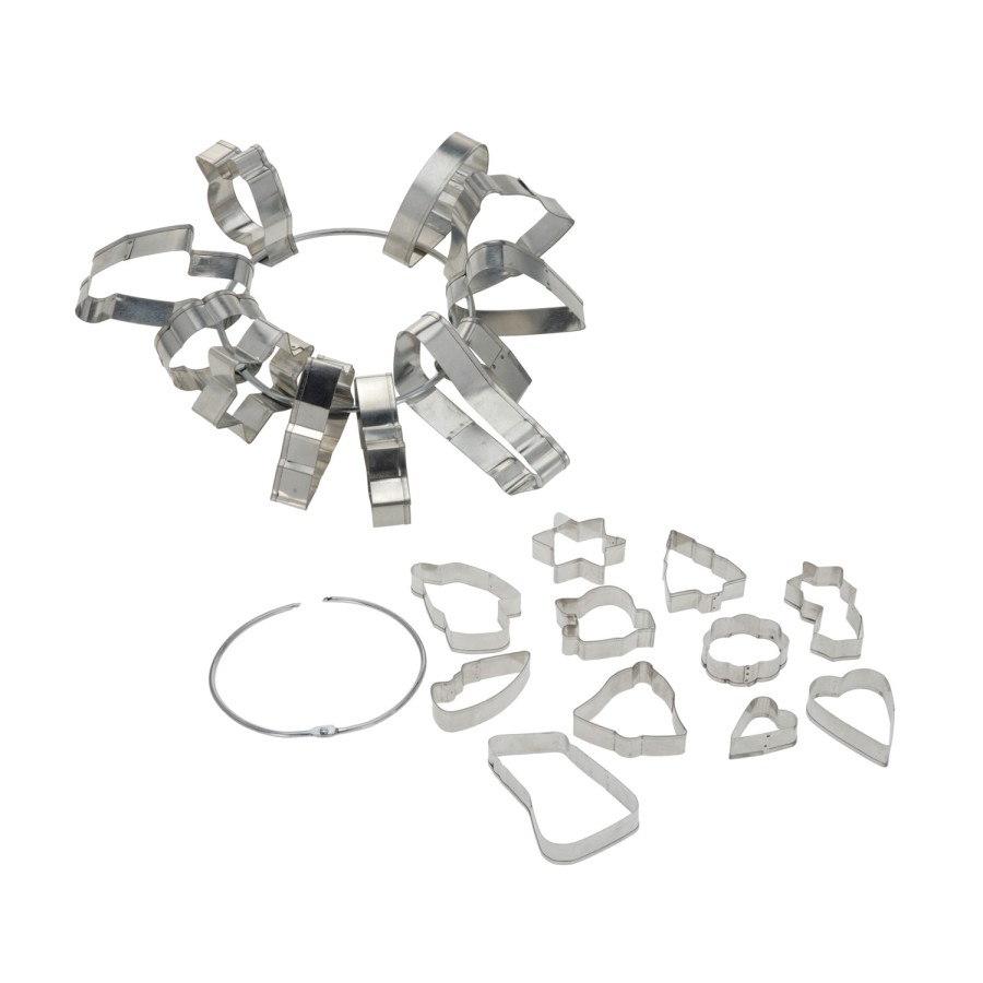 Excellent houseware uitsteekvormen set 11 aan ring Excellent houseware uitsteekvormen set 11 aan ring