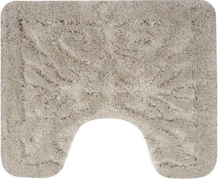 Toiletmat Grijs Calais 60X50cm Toiletmat Grijs Calais 60X50cm