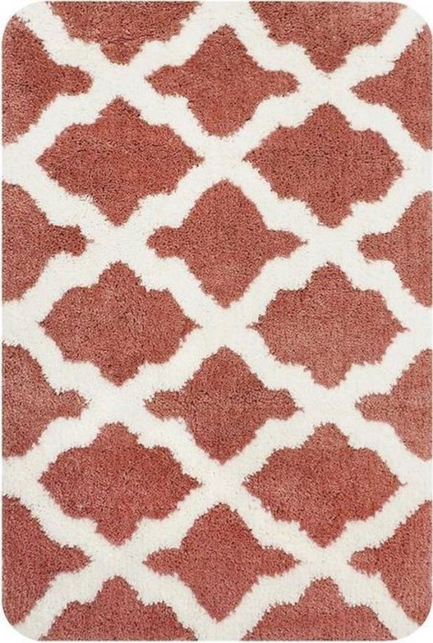 Badmat Rood Toulon 60X90cm Badmat Rood Toulon 60X90cm
