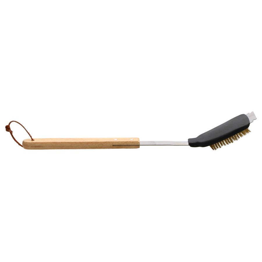 Bbq Collection Borstel Met Schraper Luxe Eiken