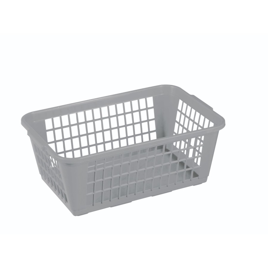 Sunware basic opbergmandje 31x20x12cm grijs Sunware basic opbergmandje 31x20x12cm grijs