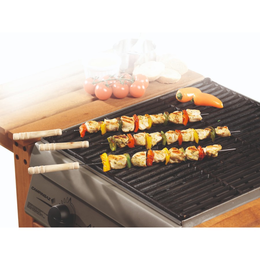 BBQ collection barbecuespies 4 delig 38,5cm
