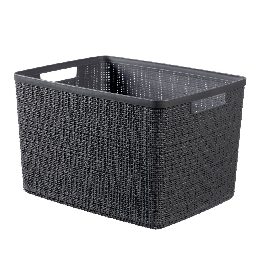 Curver Jute Mand 20 L Antraciet