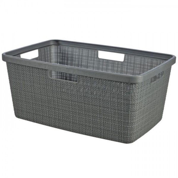 Curver Wasmand Jute Deep Shadow 46 liter