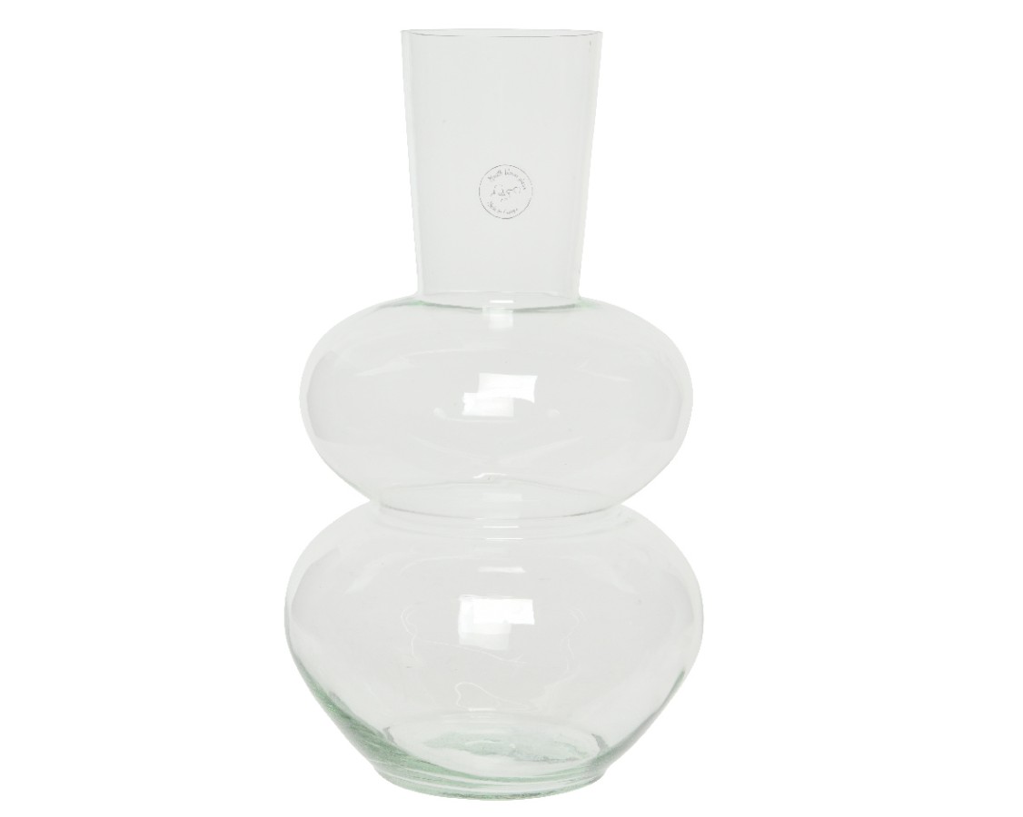 Vaas Glas D23H38Cm Helder Vaas Glas D23H38Cm Helder
