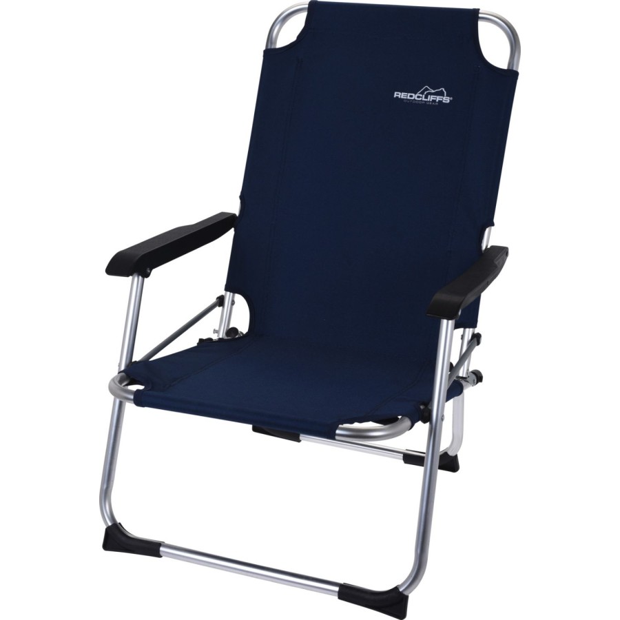 Redcliffs campingstoel aluminium donkerblauw