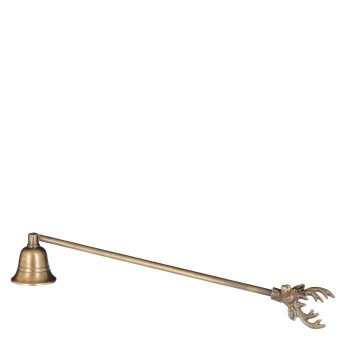House Of Seasons Kerst Kaarsendover Hertenkop Goud 27x4Cm House Of Seasons Kerst Kaarsendover Hertenkop Goud 27x4Cm