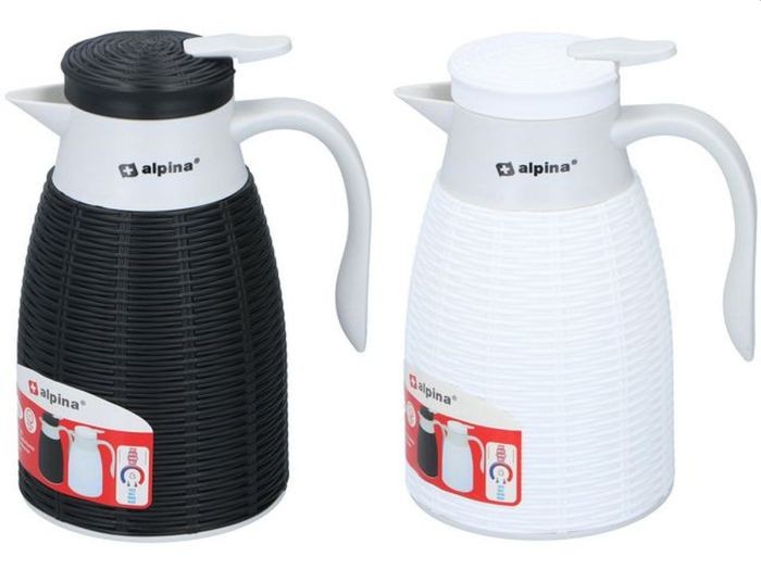 Alpina Isoleerkan 1 Liter Zwart/Wit