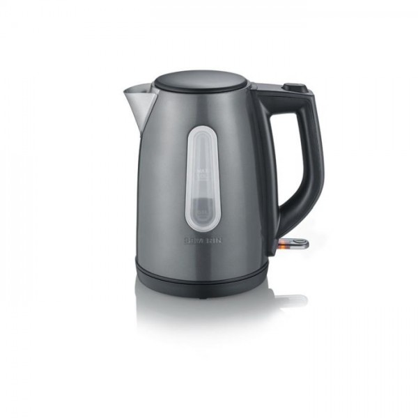 Severin Waterkoker 1 liter Rem Filter div opties Grijs Metallic Severin Waterkoker 1 liter Rem Filter div opties Grijs Metallic