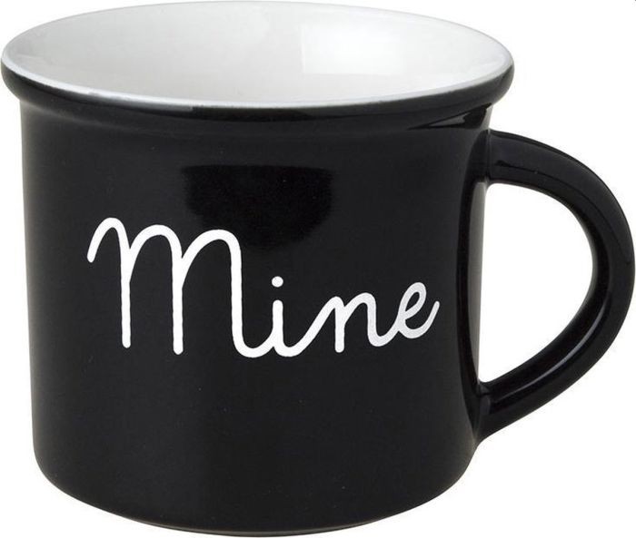 Beker zwart Mine Dutch Rose Amsterdam Beker zwart Mine Dutch Rose Amsterdam