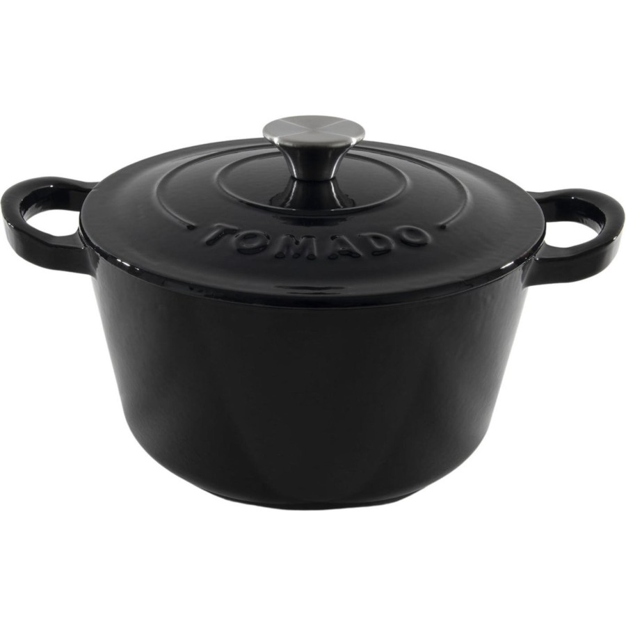 Braadpan Tomado Gietijzer Zwart 24 Cm