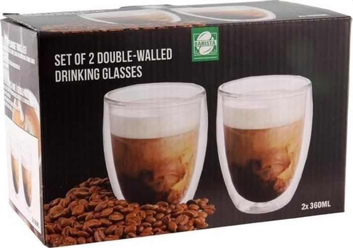 Mok Dubbelwandig Set Van 2 Mok Dubbelwandig Set Van 2