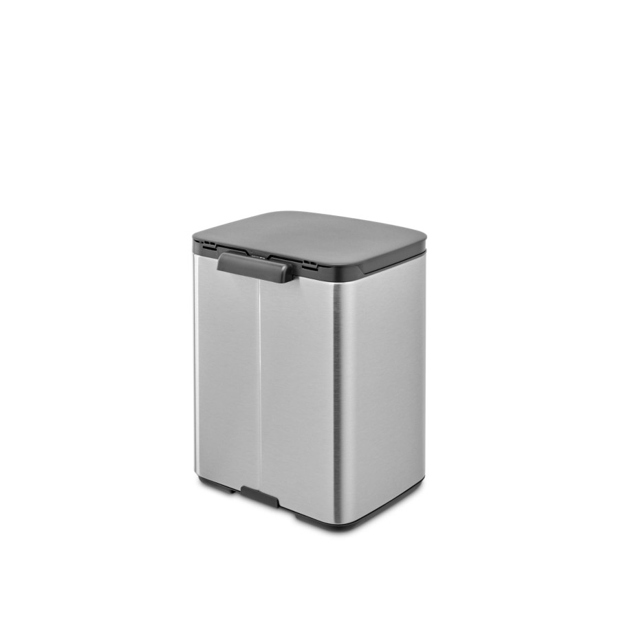 Brabantia Bo Afvalemmer 7 liter - Matt Steel Fingerprint Proof