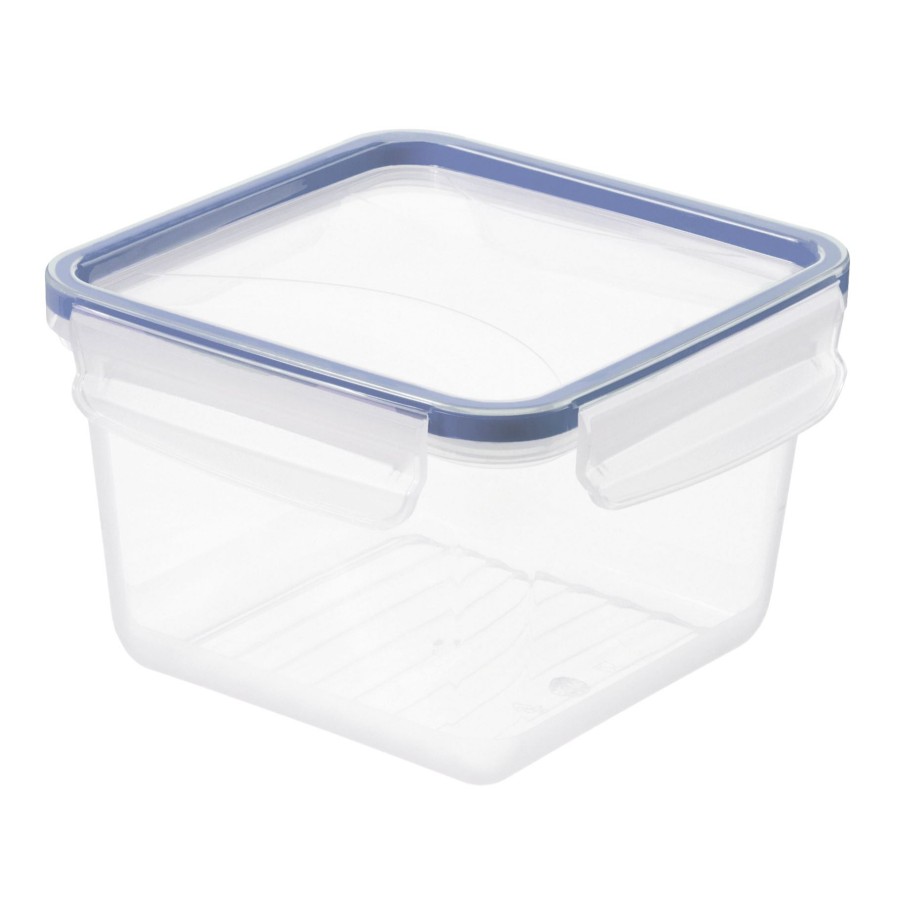 Vershouddoos Vierkant 1,4 L Clic & Lock Blauw