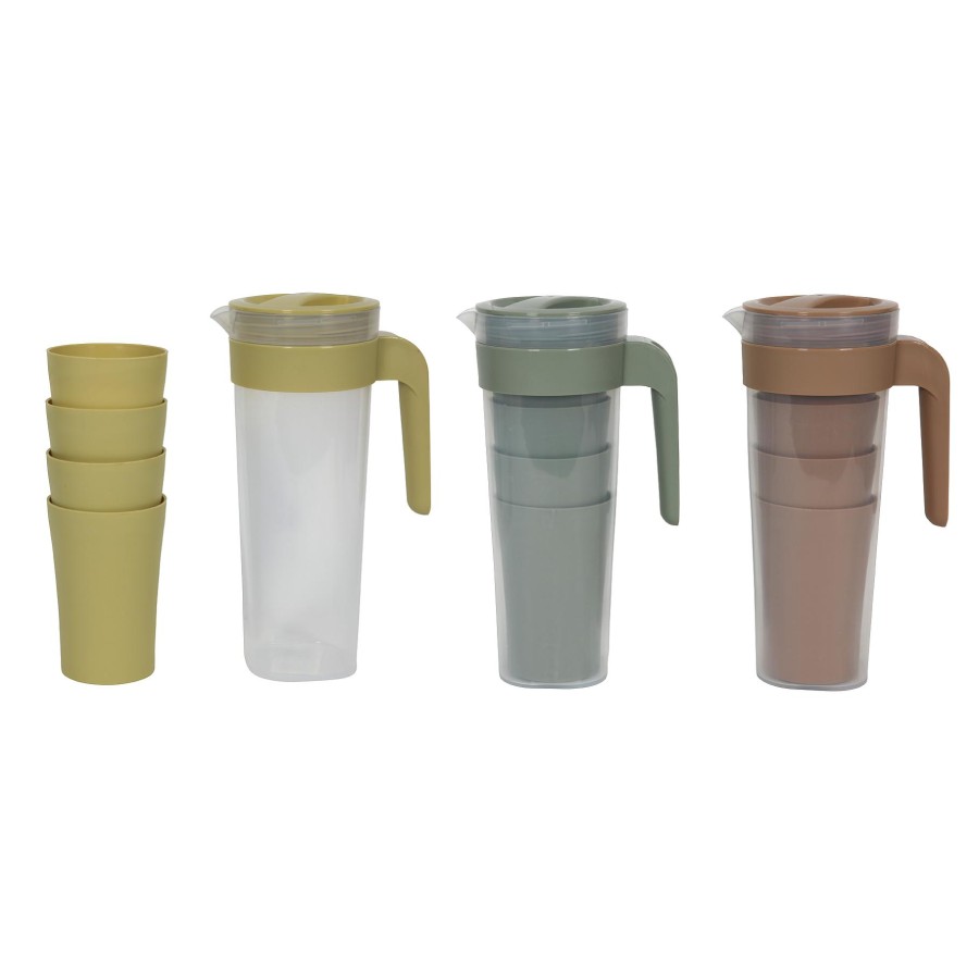 Schenkkan 1.4l met 4 Bekers 400ml