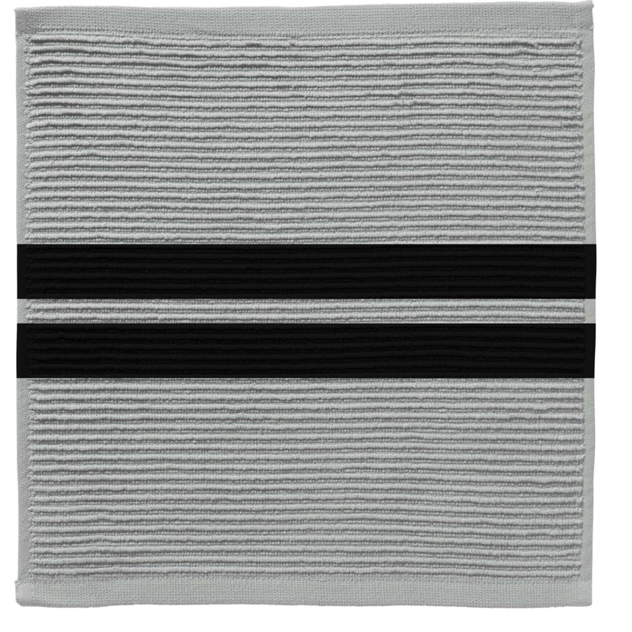 Ddddd Vaatdoek 3 Stuks Grijs 30x30cm 100% Katoen