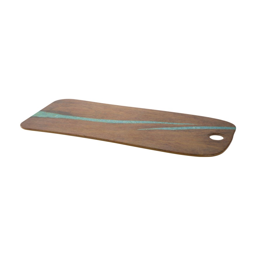 Cheforward Serveerplank Lapis 53 x 20 cm Rood Turquoise Melamine