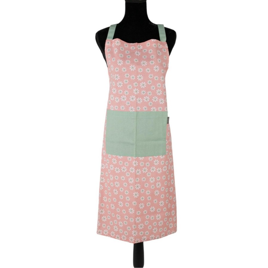 Daisy Flowers Schort Roze 75x90 Cm