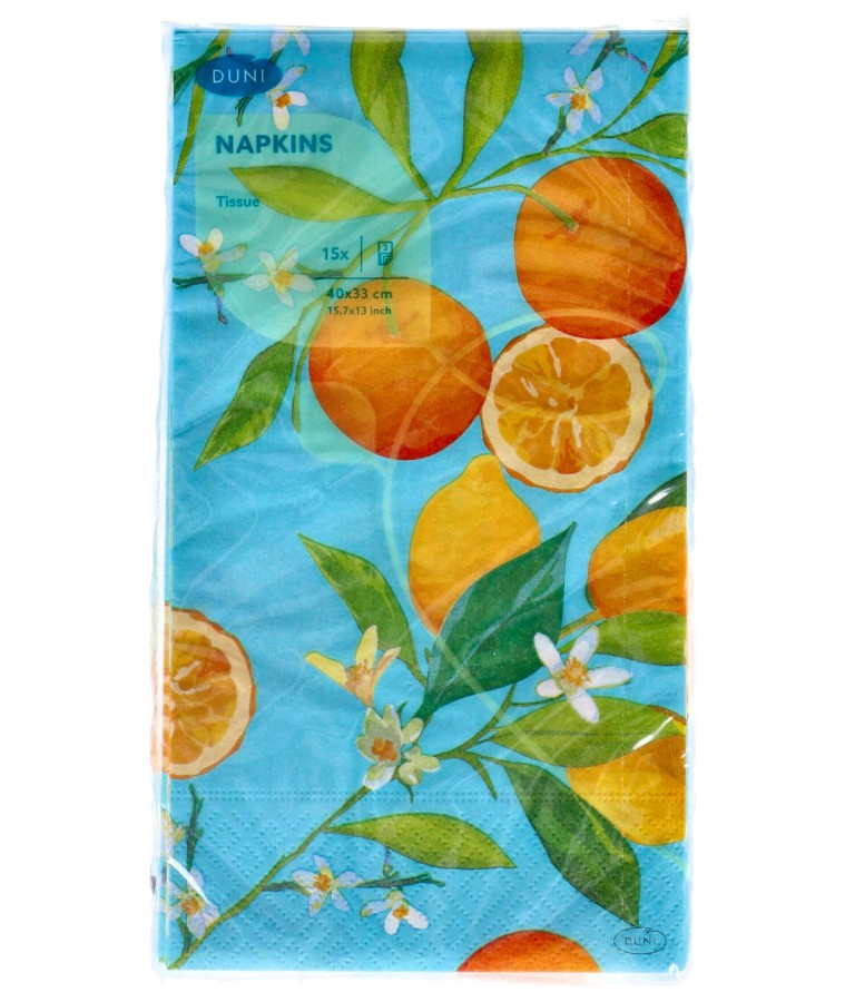 Servetten Lemon Tree 33x40cm