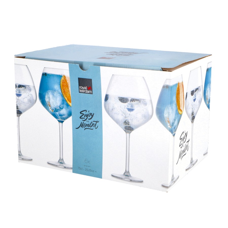 Royal leerdam gin tonic moment set 6 75cl