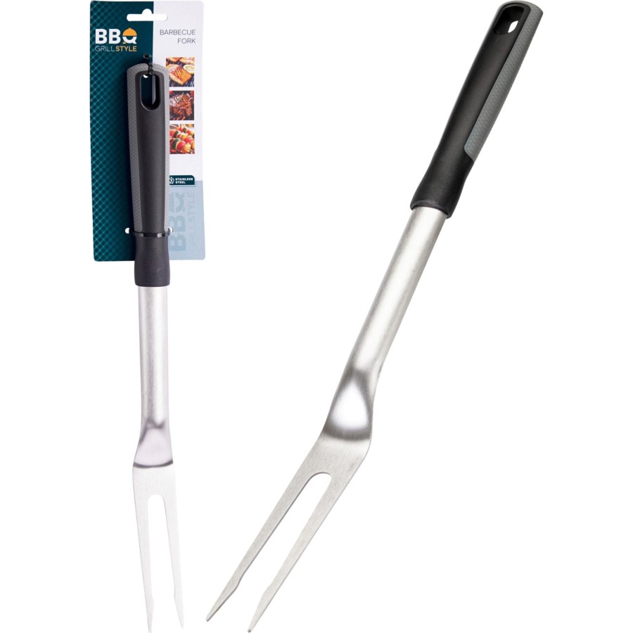 Bbq Vork Rvs 42 Cm