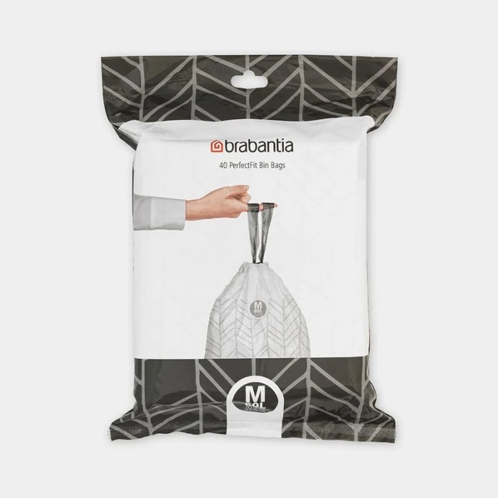 Brabantia Perfectfit afvalzakken M 60 liter 40 stuks