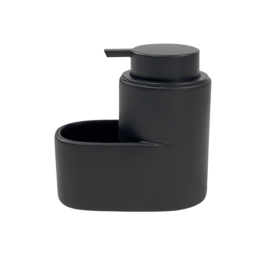 Zeeppomp Met Zeepbakje Zwart 12,7X13,3X7,8 Cm